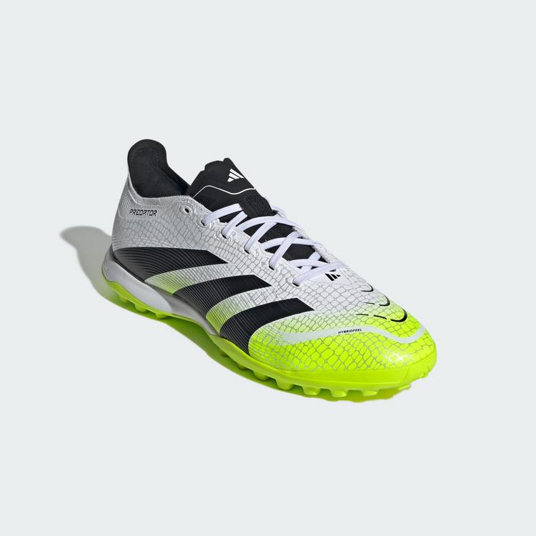 adidas adidas Predator League Kunstrasen Fu&szlig;ballschuh Fu&szlig;ballschuhe - Cloud White / Core Black / Lucid Lemon - 2 | SportScheck