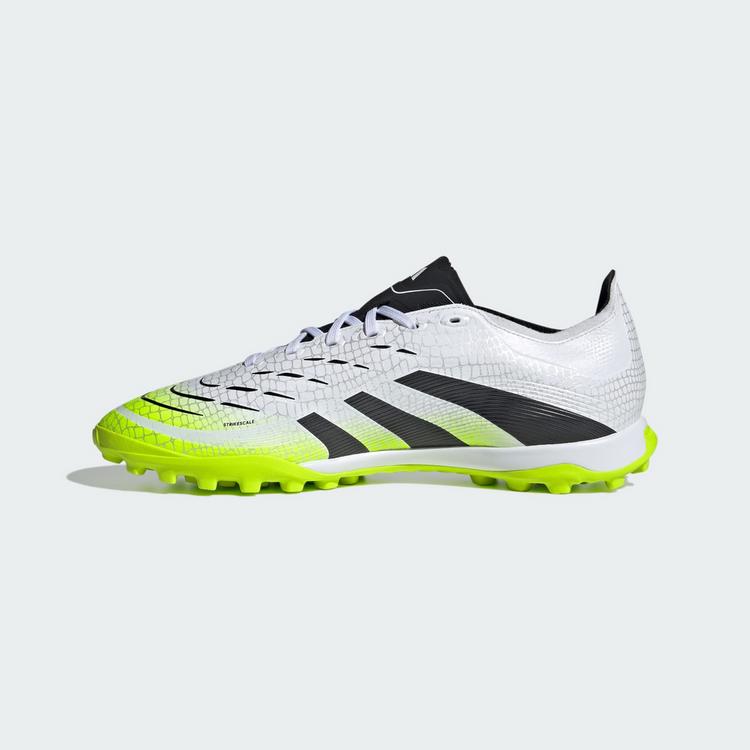 adidas adidas Predator League Kunstrasen Fu&szlig;ballschuh Fu&szlig;ballschuhe - Cloud White / Core Black / Lucid Lemon - 4 | SportScheck