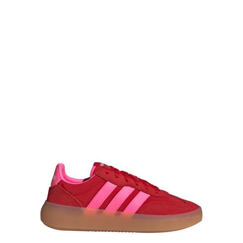 Rückansicht von adidas Barreda Decode Schuhe Kinder Sneaker Kinder Better Scarlet / Lucid Pink / Gum