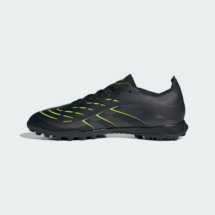 adidas adidas Predator League Kunstrasen Fu&szlig;ballschuh Fu&szlig;ballschuhe - Core Black / Carbon / Lucid Lemon - 4 | SportScheck