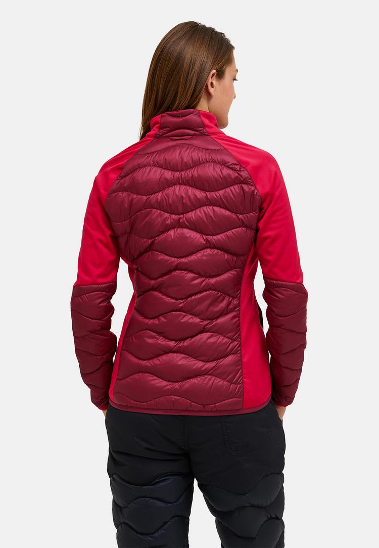 Peak Performance Peak Performance W Helium Down Hybrid Jacket Trainingsjacke Damen - weinrot - 0 | SportScheck