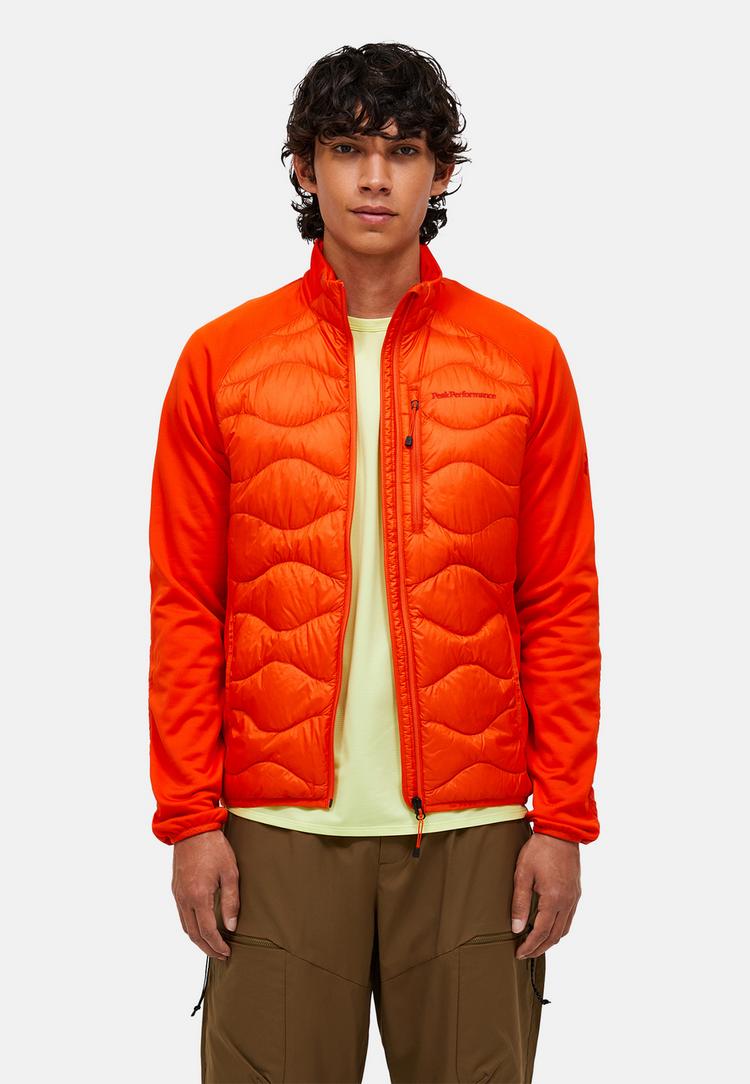 Peak Performance Peak Performance M Helium Down Hybrid Jacket Funktionsjacke Herren - orangerot - 1 | SportScheck