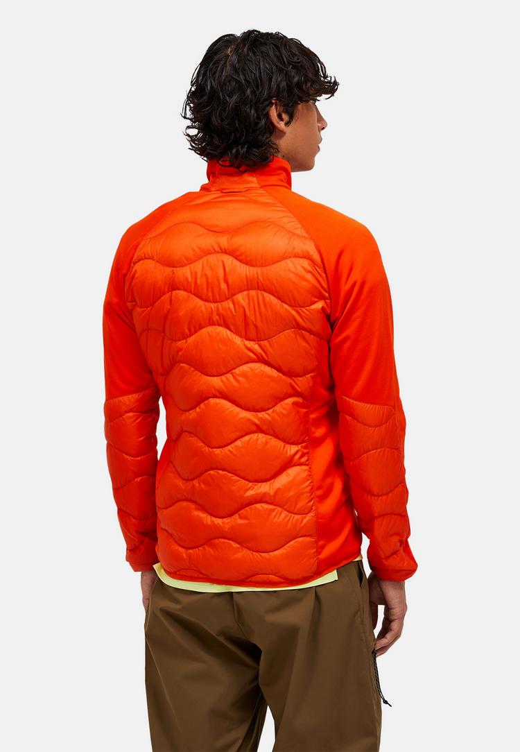 Peak Performance Peak Performance M Helium Down Hybrid Jacket Funktionsjacke Herren - orangerot - 0 | SportScheck