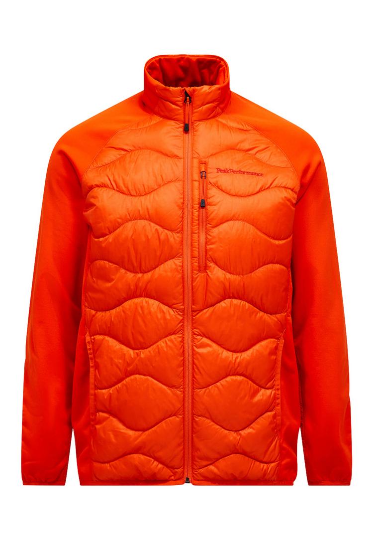 Peak Performance Peak Performance M Helium Down Hybrid Jacket Funktionsjacke Herren - orangerot - 0 | SportScheck