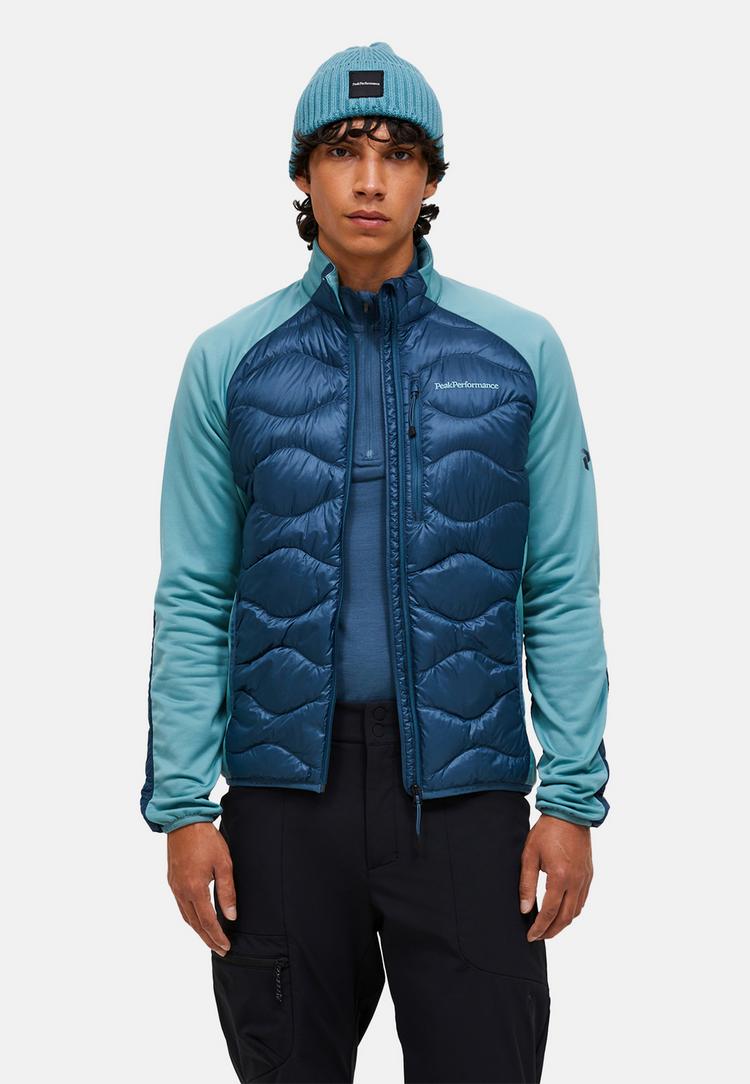 Peak Performance Peak Performance M Helium Down Hybrid Jacket Funktionsjacke Herren - taubenblau - 1 | SportScheck