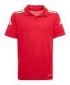 adidas Squadra 25 Competition Polo Kids Poloshirt Kinder - rotweiss