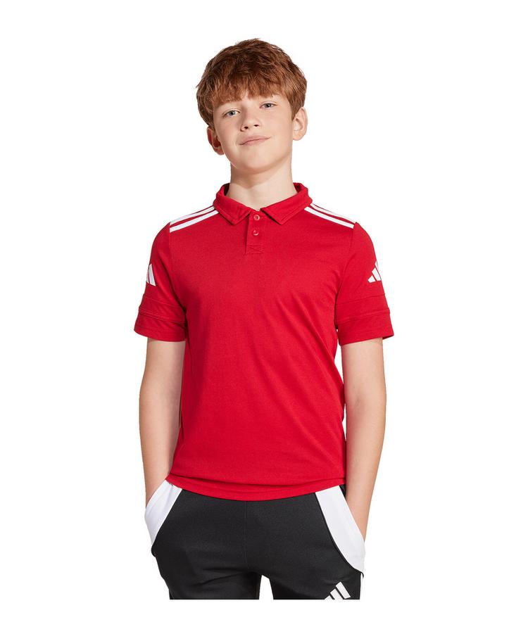 adidas adidas Squadra 25 Competition Polo Kids Poloshirt Kinder - rotweiss - 0 | SportScheck