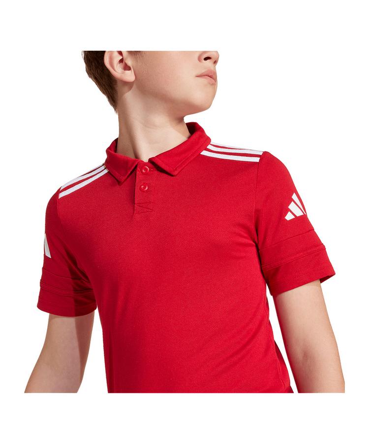adidas adidas Squadra 25 Competition Polo Kids Poloshirt Kinder - rotweiss - 2 | SportScheck
