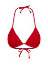 Moda Minx Scrunch Triangle Top Bikini Oberteil Damen - Red