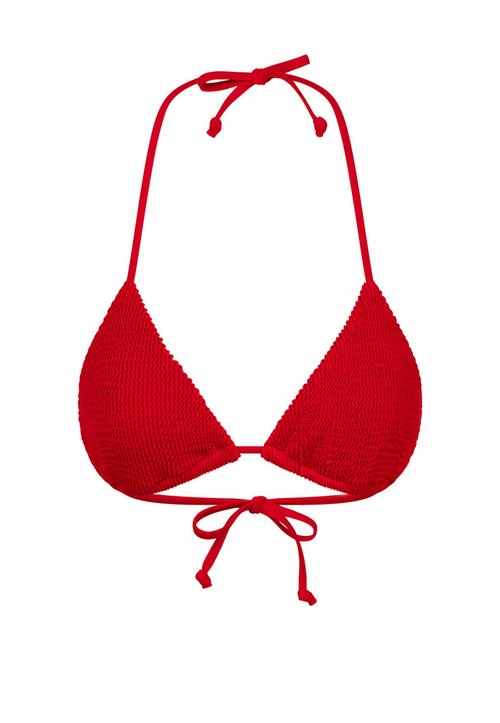 Moda Minx Scrunch Triangle Top Bikini Oberteil Damen