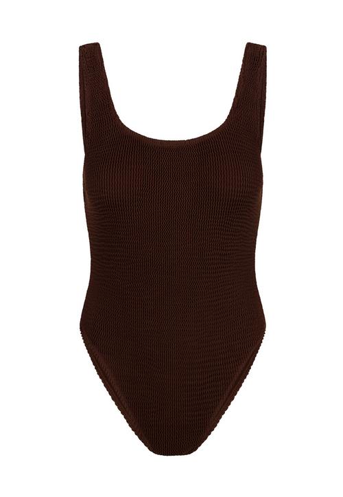 Moda Minx Scrunch Scoop Neck Swimsuit Badeanzug Damen