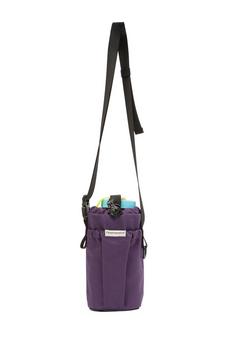 Rückansicht von Cleptomanicx Bottle Bag Bauchtasche Montana Grape
