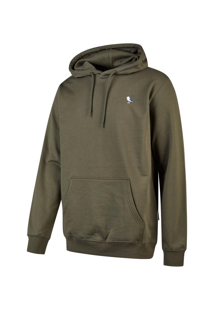 Cleptomanicx Cleptomanicx Hooded Embro Gull 2 Kapuzenshirt Herren - Tea Leaf - 0 | SportScheck