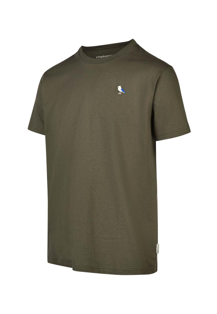 Cleptomanicx Cleptomanicx Embro Gull T-Shirt Herren - Tea Leaf - 0 | SportScheck