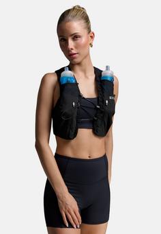 Rückansicht von 2XU Run Hydration Vest Trinkrucksack black-silver reflective