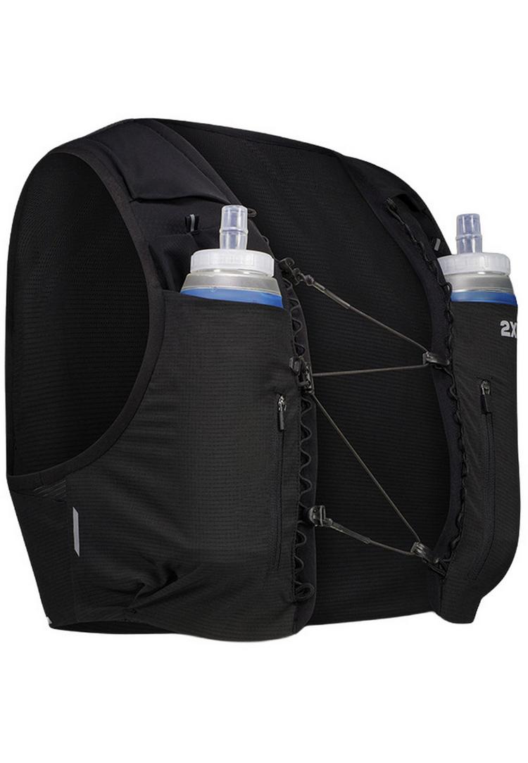 2XU 2XU Run Hydration Vest Trinkrucksack - black-silver reflective - 1 | SportScheck