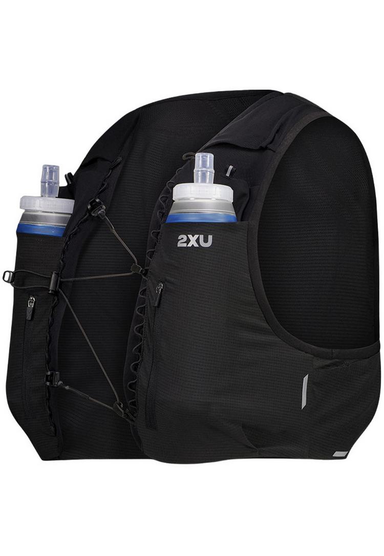 2XU 2XU Run Hydration Vest Trinkrucksack - black-silver reflective - 2 | SportScheck