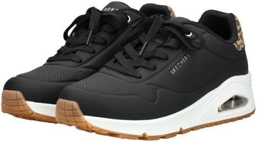 Rückansicht von Skechers Sneaker Sneaker Damen Schwarz