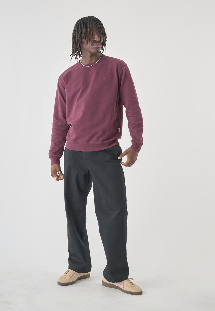 Cleptomanicx Cleptomanicx Ligull Sweatshirt Herren - Winetasting - 0 | SportScheck