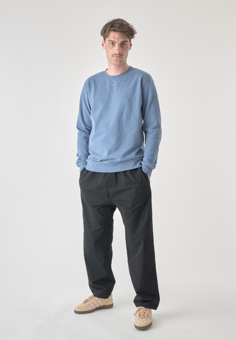 Cleptomanicx Cleptomanicx Ligull Sweatshirt Herren - Heather Blue - 1 | SportScheck