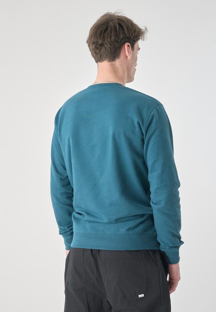 Cleptomanicx Cleptomanicx Ligull Sweatshirt Herren - Dark Sea - 2 | SportScheck