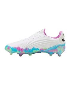 Rückansicht von PUMA KING Ultimate FG/AG Brilliance Weiß Fußballschuhe weiss