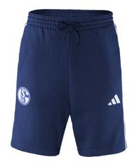 adidas FC Schalke 04 Short Kids Fu&szlig;ballshorts Kinder - blauweiss