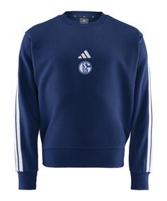 adidas FC Schalke 04 Sweatshirt Sweatshirt blauweiss