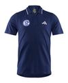 adidas FC Schalke 04 Polo Poloshirt - blauweiss