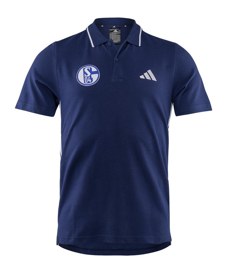 adidas adidas FC Schalke 04 Polo Poloshirt - blauweiss - 0 | SportScheck