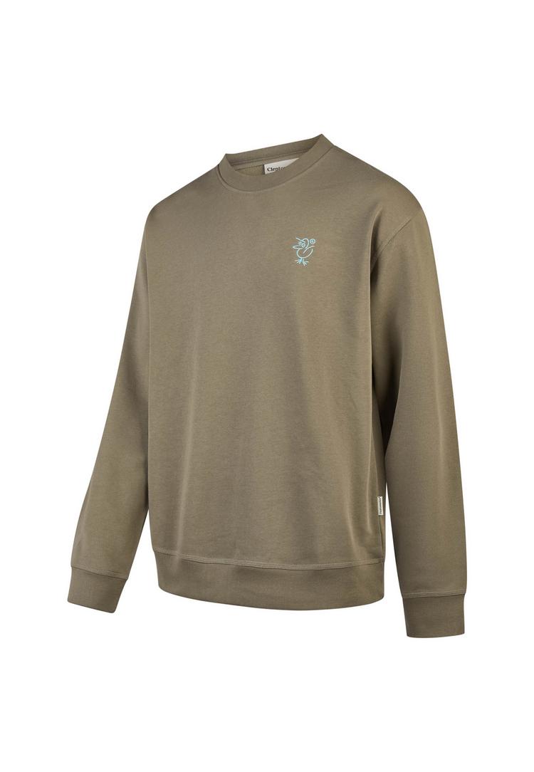 Cleptomanicx Cleptomanicx Sketch Gull Longsweat Herren - Bungee Cord - 0 | SportScheck