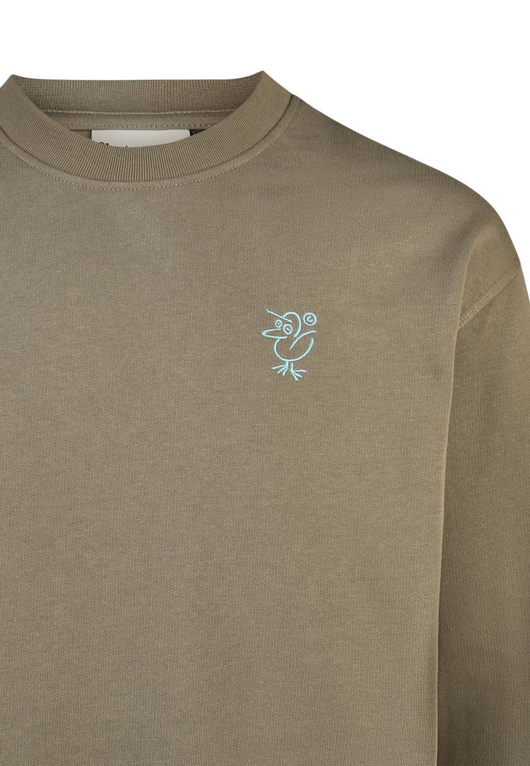 Cleptomanicx Cleptomanicx Sketch Gull Longsweat Herren - Bungee Cord - 1 | SportScheck