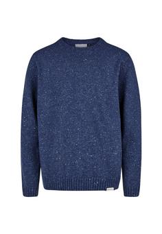 Cleptomanicx Spacer Strickpullover Herren Nightshadow Blue