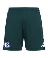 adidas FC Schalke 04 Short Fu&szlig;ballshorts - gruengruen