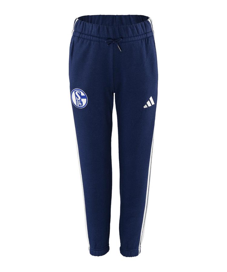 adidas adidas FC Schalke 04 Jogginghose Kids Trainingshose Kinder - blauweiss - 0 | SportScheck
