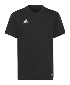 adidas Entrada 22 T-Shirt Kids Funktionsshirt Kinder schwarz