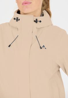 Rückansicht von Whistler Wheeler Regenjacke Damen 1265 Island Fossil