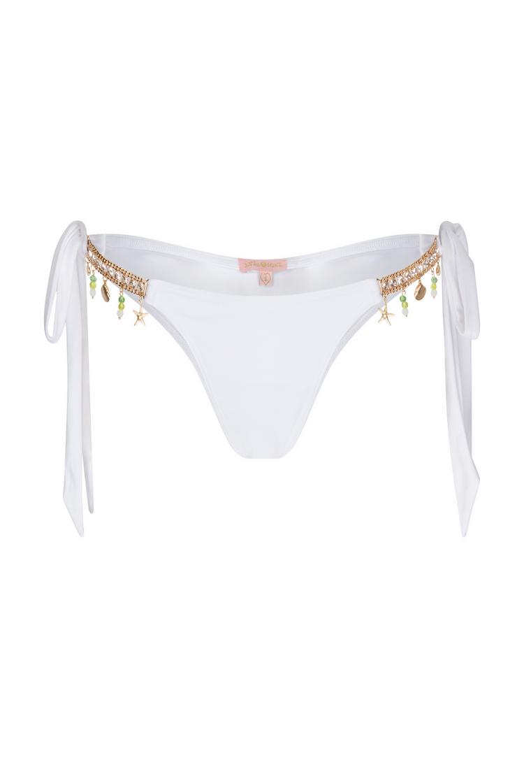 Moda Minx Moda Minx Seychelles Tie Side Brazilian Bikini Hose Damen - White - 0 | SportScheck