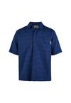 Cleptomanicx Shirt S/S Facemelter Kurzarmhemd Herren - Estate Blue