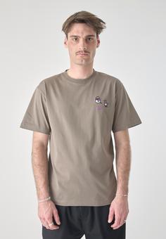 Rückansicht von Cleptomanicx Classic Tee Painters T-Shirt Herren Bungee Cord