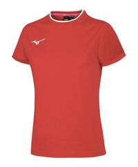 Mizuno T-Shirt Damen Funktionsshirt - rotweiss