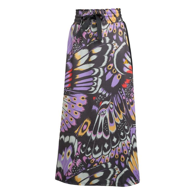 adidas adidas adidas X FARM Premium Rock Kleid Damen - Black / Preloved Purple / Lush Red - 0 | SportScheck