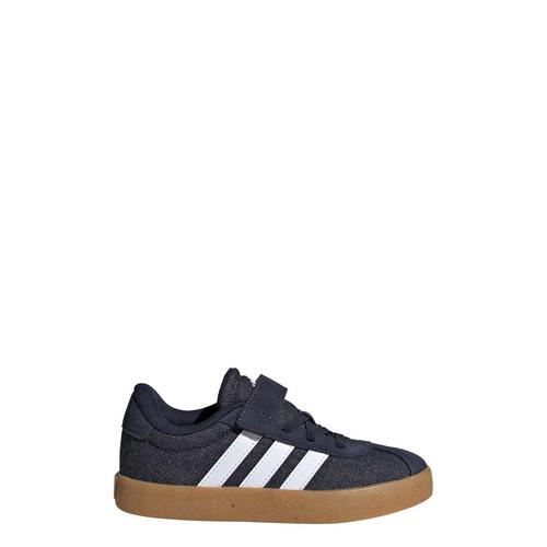 Rückansicht von adidas Kinderschuh VL Court 3.0 Kids Sneaker Kinder Legend Ink / Cloud White / Gum
