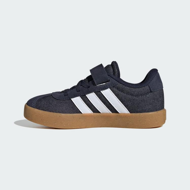 adidas adidas Kinderschuh VL Court 3.0 Kids Sneaker Kinder - Legend Ink / Cloud White / Gum - 5 | SportScheck