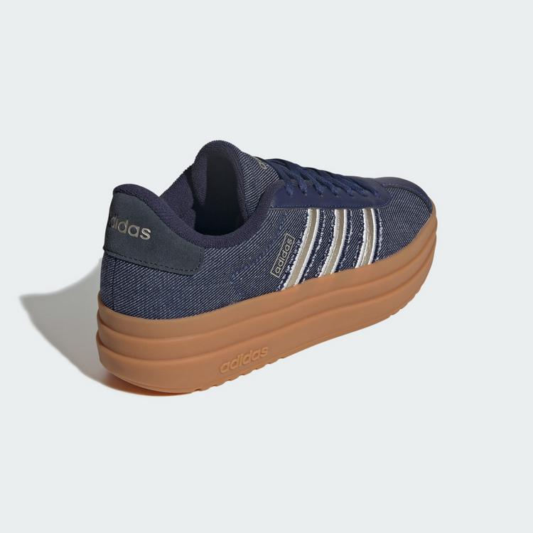 adidas adidas VL Court Bold Schuh Sneaker Damen - Dark Blue / Cyber Metallic / Aurora Ink - 4 | SportScheck