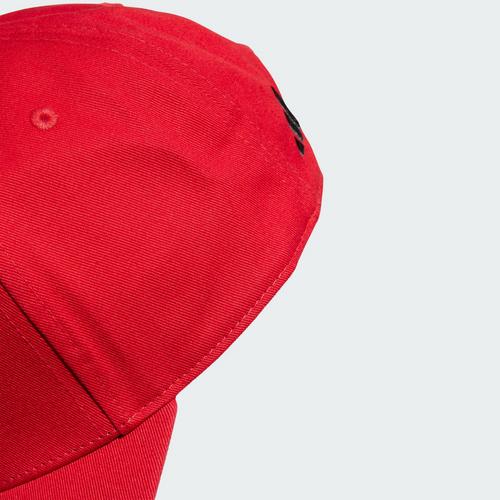 Rückansicht von adidas Manchester United Baseball Kappe Cap Mufc Red / Black