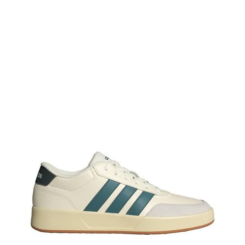 Rückansicht von adidas Breaknet 3.0 Schuh Sneaker Herren Off White / Preloved Teal / Legend Ivy