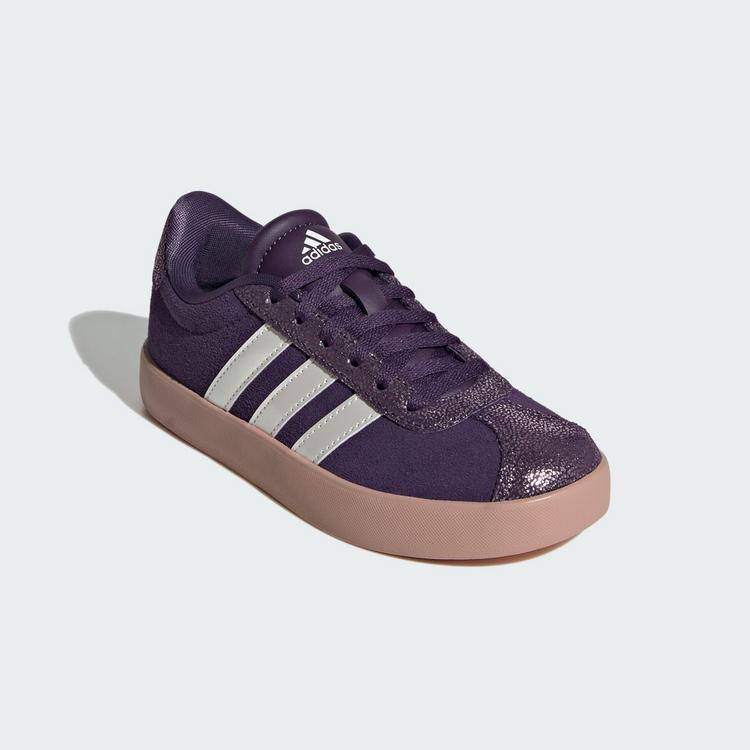 adidas adidas VL Court 3.0 Kids Schuh Sneaker Kinder - Aurora Plum / Zero Metalic / Pink Gum - 3 | SportScheck