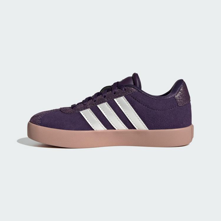 adidas adidas VL Court 3.0 Kids Schuh Sneaker Kinder - Aurora Plum / Zero Metalic / Pink Gum - 5 | SportScheck