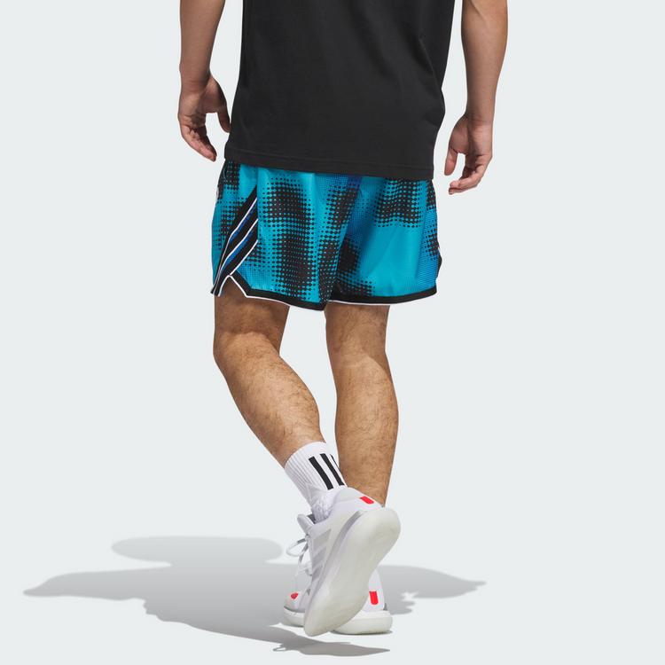 adidas adidas adidas Crazy Lite AOP Short Funktionsshorts Herren - Lucid Cyan - 1 | SportScheck
